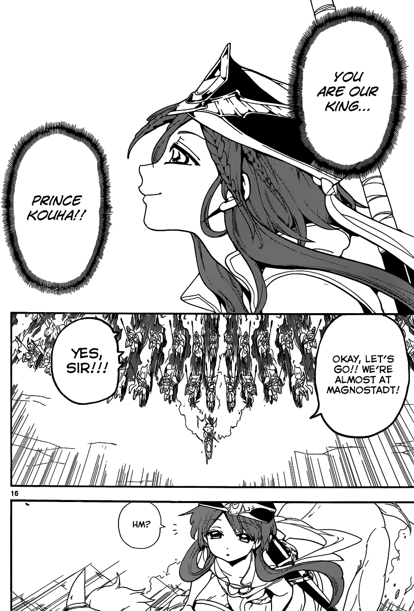 Magi - Labyrinth of Magic Chapter 180 page 17 - Chapter 180: Kouha Ren. The King Vessel