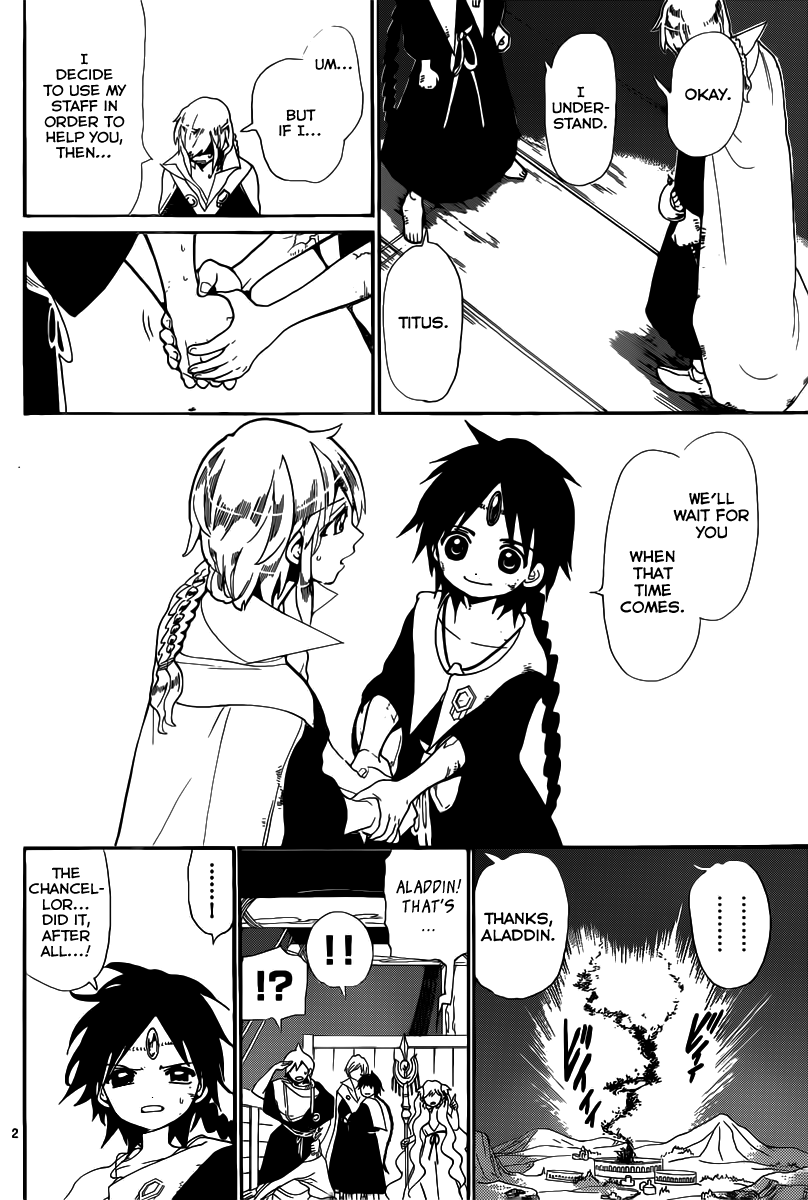 Magi - Labyrinth of Magic Chapter 180 page 3 - Chapter 180: Kouha Ren. The King Vessel
