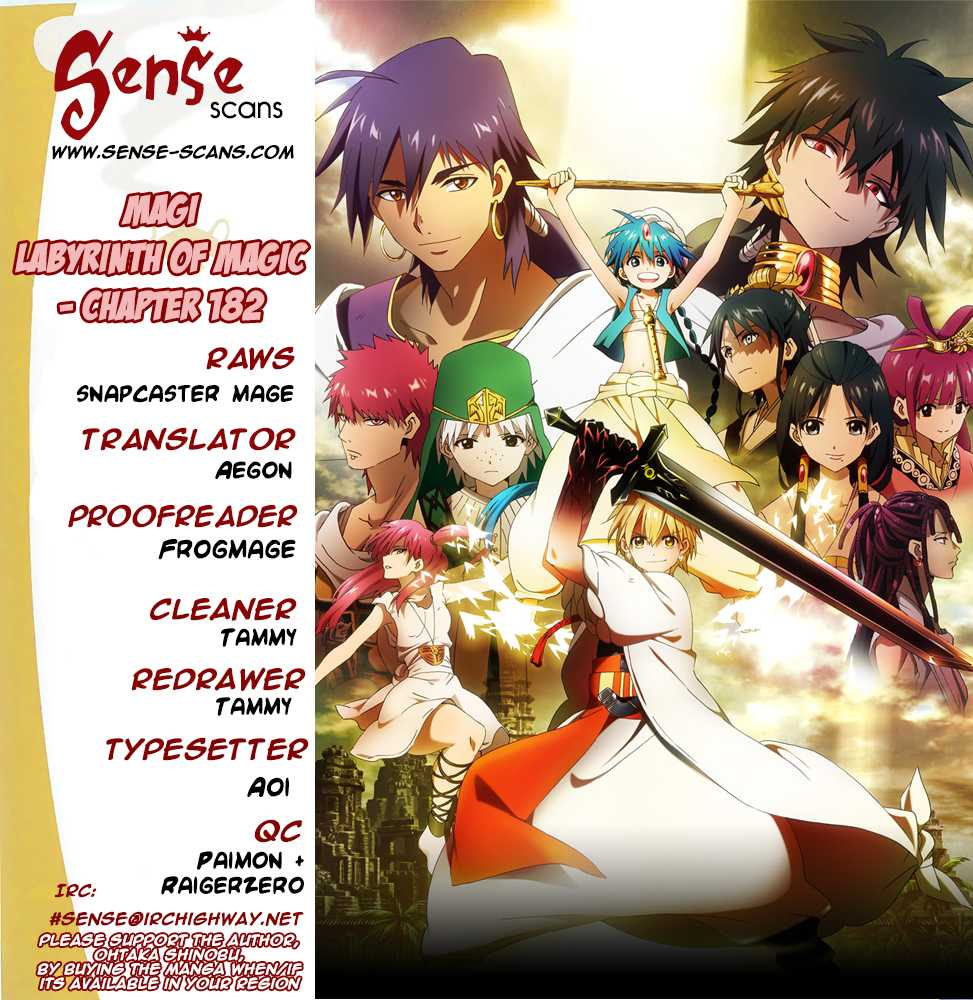 Magi - Labyrinth of Magic Chapter 182 page 1 - Chapter 182: Amon’s Djinn Equip