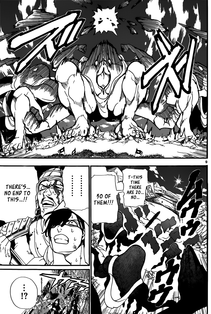 Magi - Labyrinth of Magic Chapter 182 page 10 - Chapter 182: Amon’s Djinn Equip
