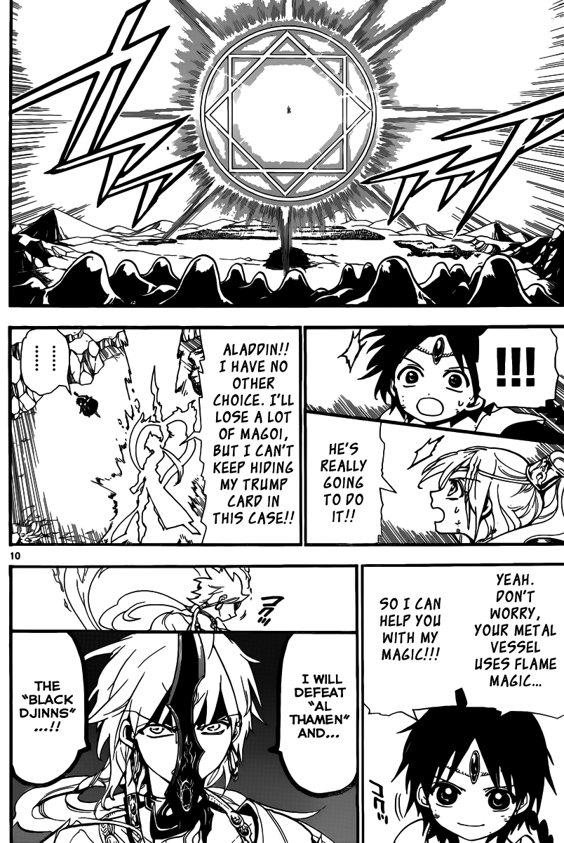 Magi - Labyrinth of Magic Chapter 182 page 11 - Chapter 182: Amon’s Djinn Equip