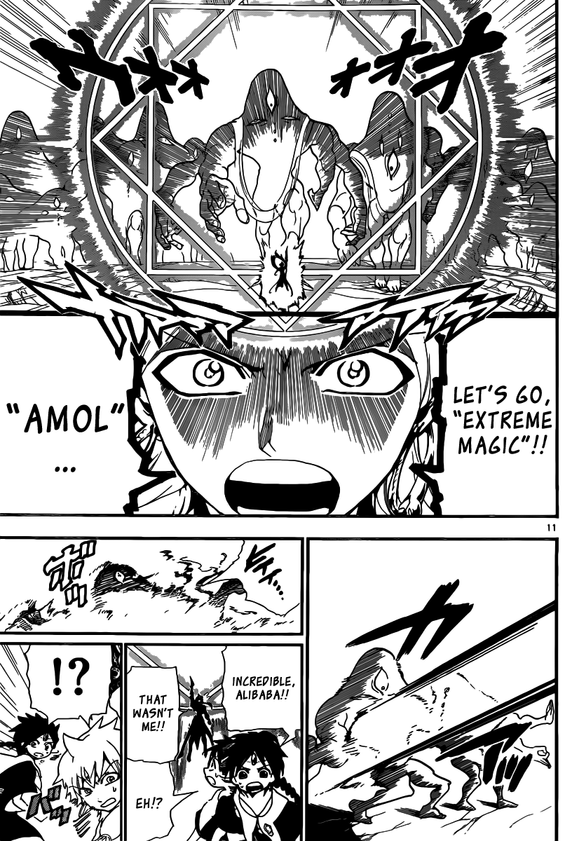 Magi - Labyrinth of Magic Chapter 182 page 12 - Chapter 182: Amon’s Djinn Equip