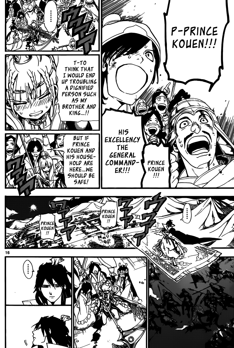 Magi - Labyrinth of Magic Chapter 182 page 16 - Chapter 182: Amon’s Djinn Equip