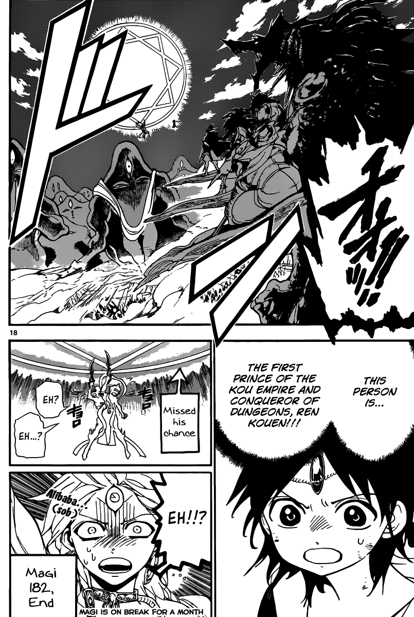 Magi - Labyrinth of Magic Chapter 182 page 18 - Chapter 182: Amon’s Djinn Equip