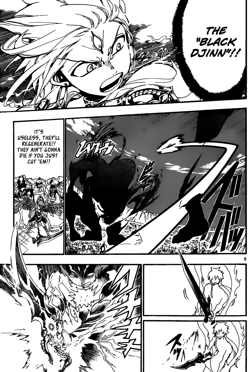 Magi - Labyrinth of Magic Chapter 182 page 6 - Chapter 182: Amon’s Djinn Equip