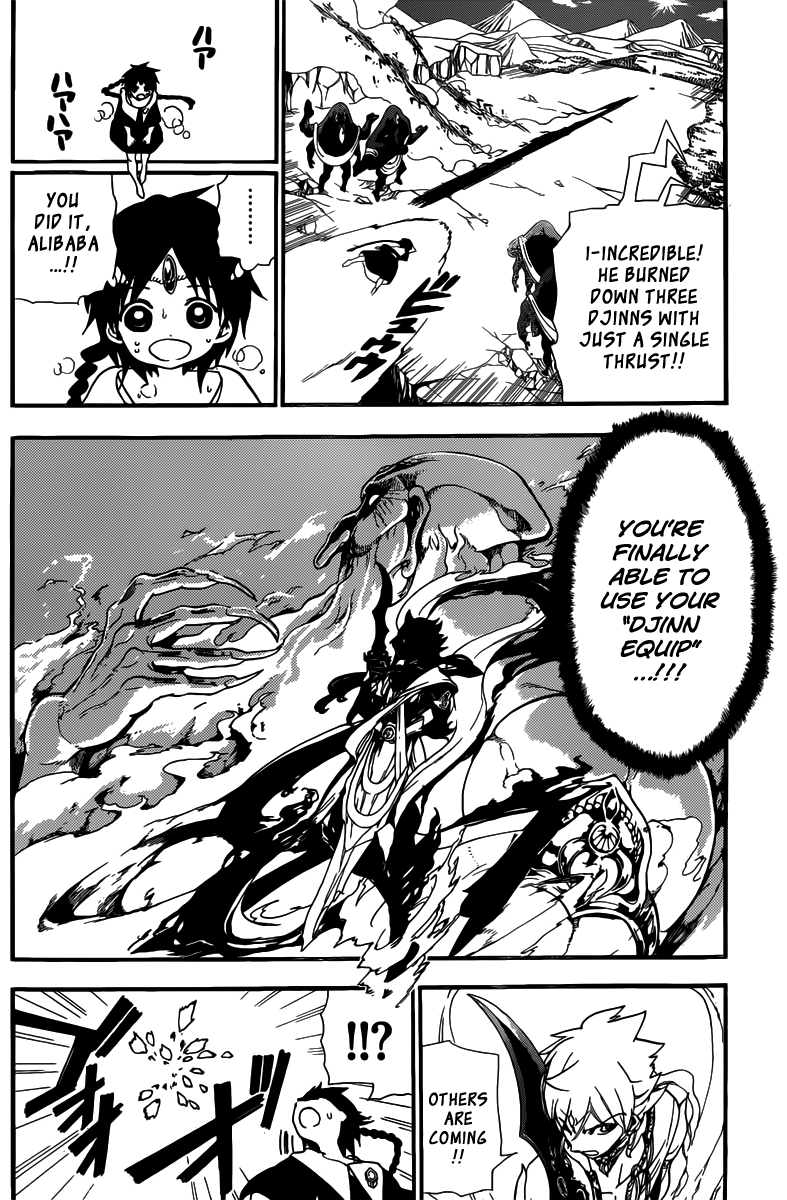Magi - Labyrinth of Magic Chapter 182 page 9 - Chapter 182: Amon’s Djinn Equip
