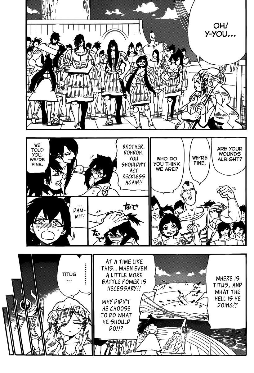 Magi - Labyrinth of Magic Chapter 183 page 19 - Chapter 183: Confrontation