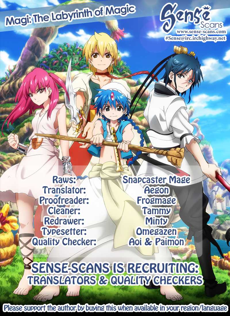 Magi - Labyrinth of Magic Chapter 186 page 1 - Chapter 186: Kouen and Alibaba