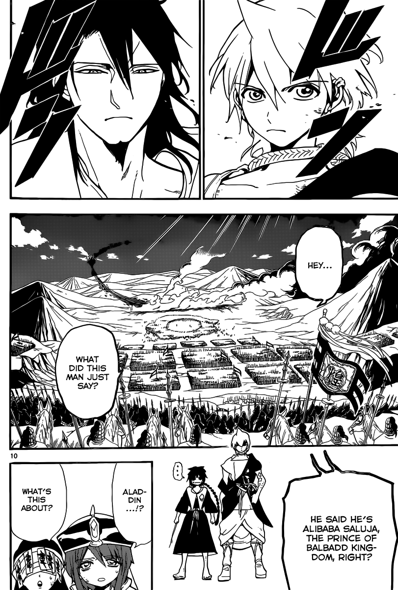 Magi - Labyrinth of Magic Chapter 186 page 11 - Chapter 186: Kouen and Alibaba