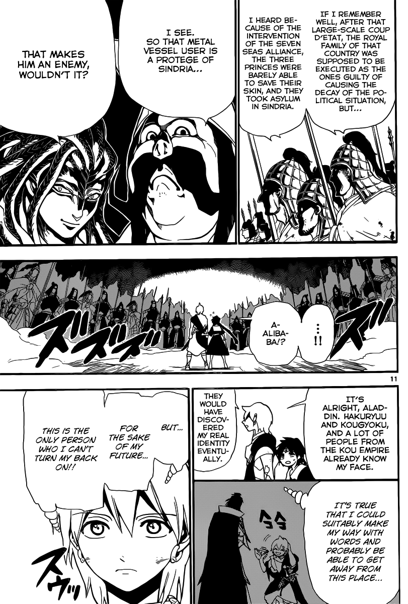 Magi - Labyrinth of Magic Chapter 186 page 12 - Chapter 186: Kouen and Alibaba