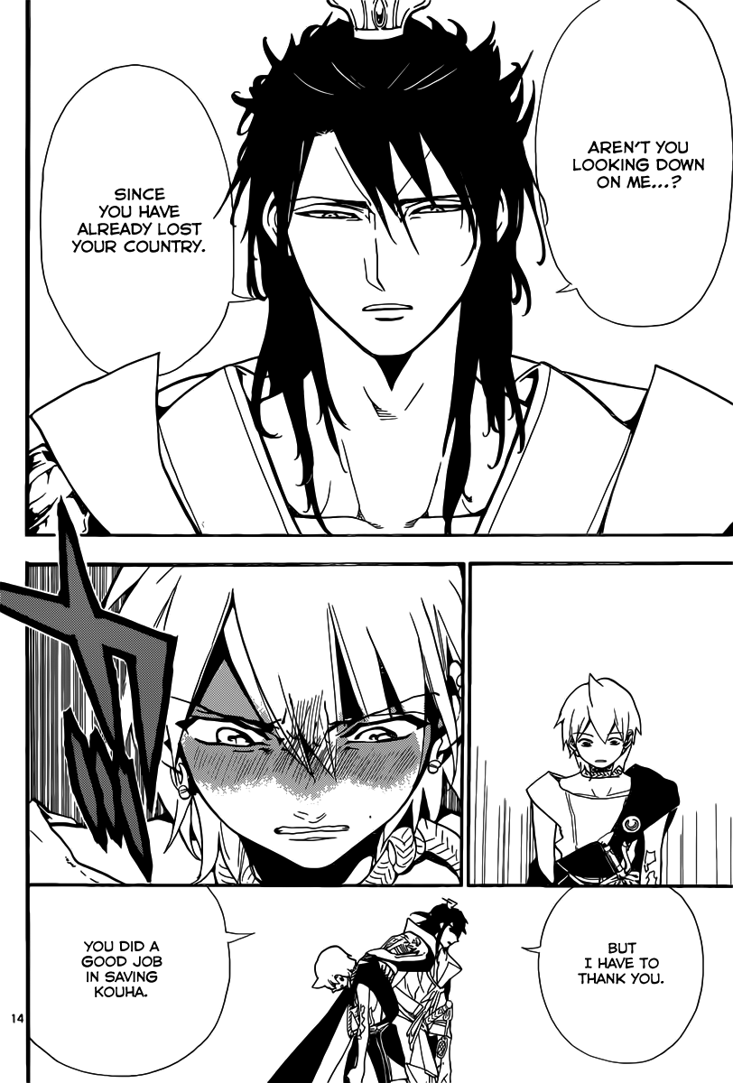 Magi - Labyrinth of Magic Chapter 186 page 15 - Chapter 186: Kouen and Alibaba