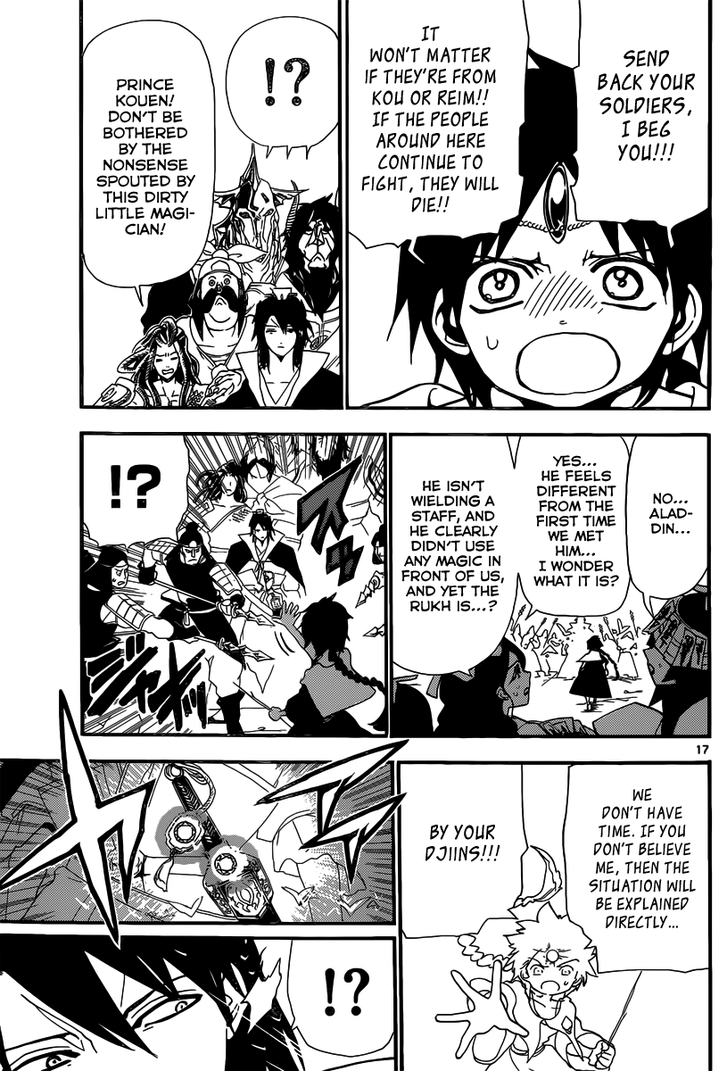 Magi - Labyrinth of Magic Chapter 186 page 18 - Chapter 186: Kouen and Alibaba