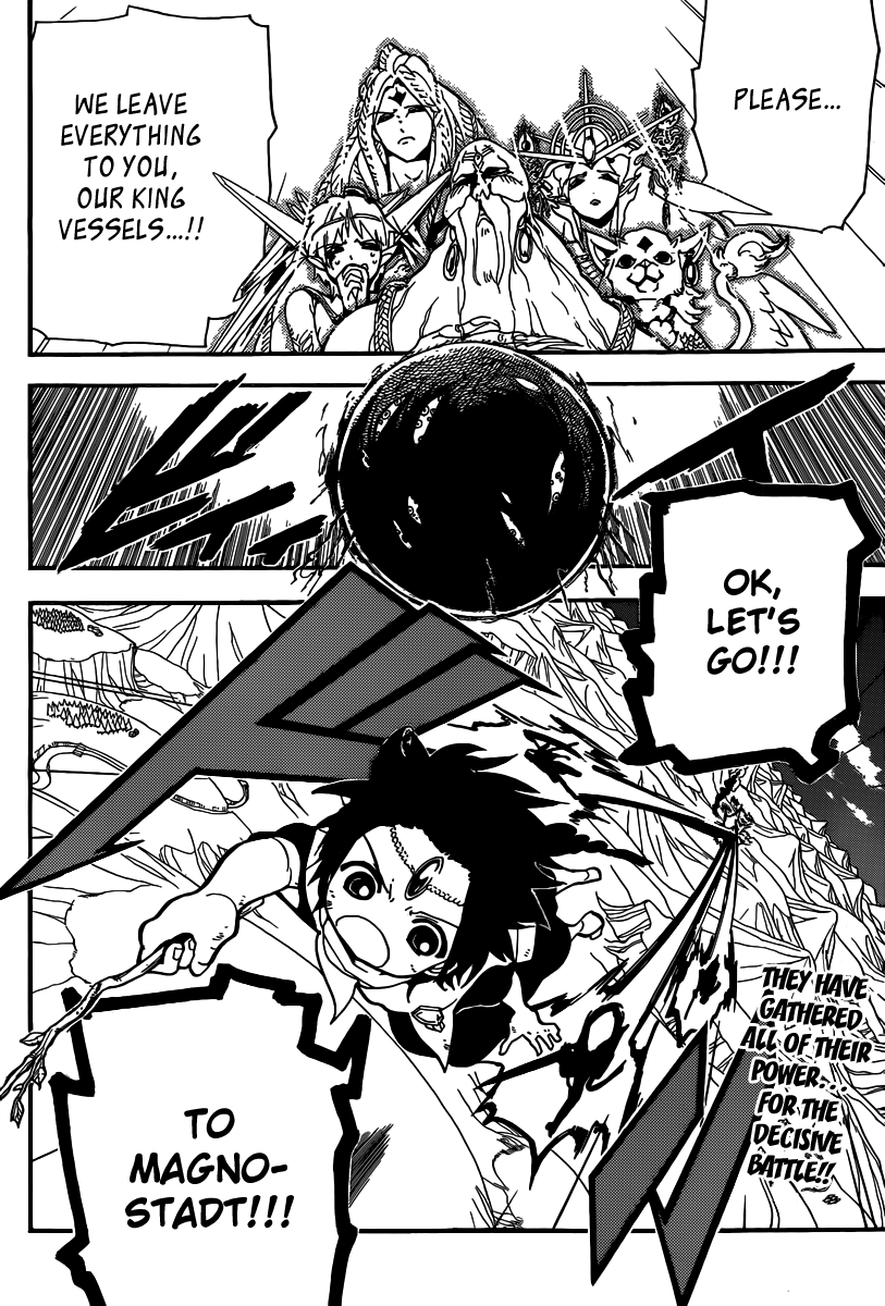 Magi - Labyrinth of Magic Chapter 187 page 18 - Chapter 187: The Great Assemble