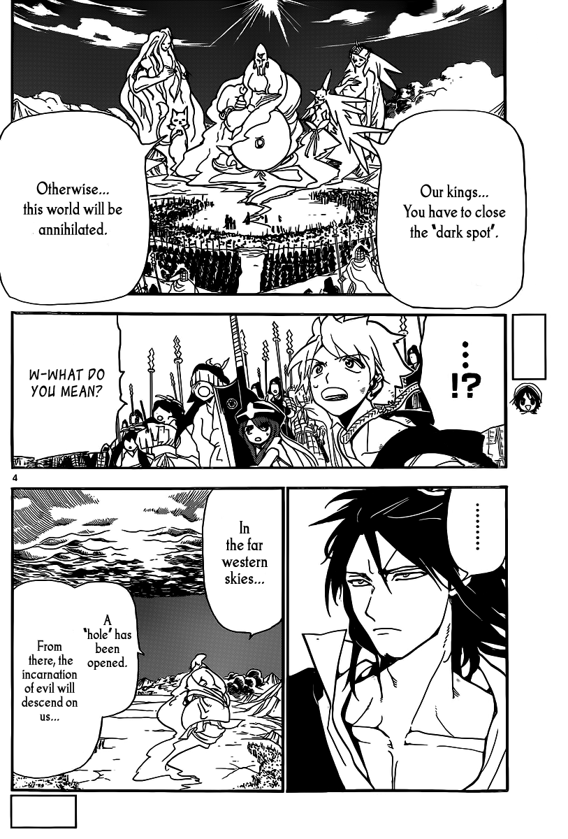 Magi - Labyrinth of Magic Chapter 187 page 4 - Chapter 187: The Great Assemble