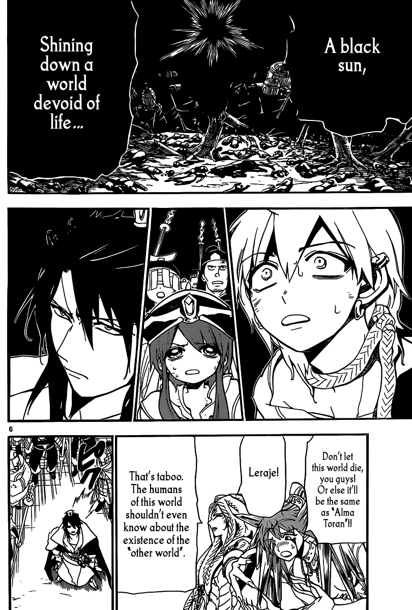 Magi - Labyrinth of Magic Chapter 187 page 6 - Chapter 187: The Great Assemble