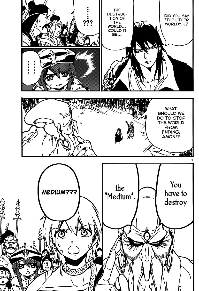 Magi - Labyrinth of Magic Chapter 187 page 7 - Chapter 187: The Great Assemble