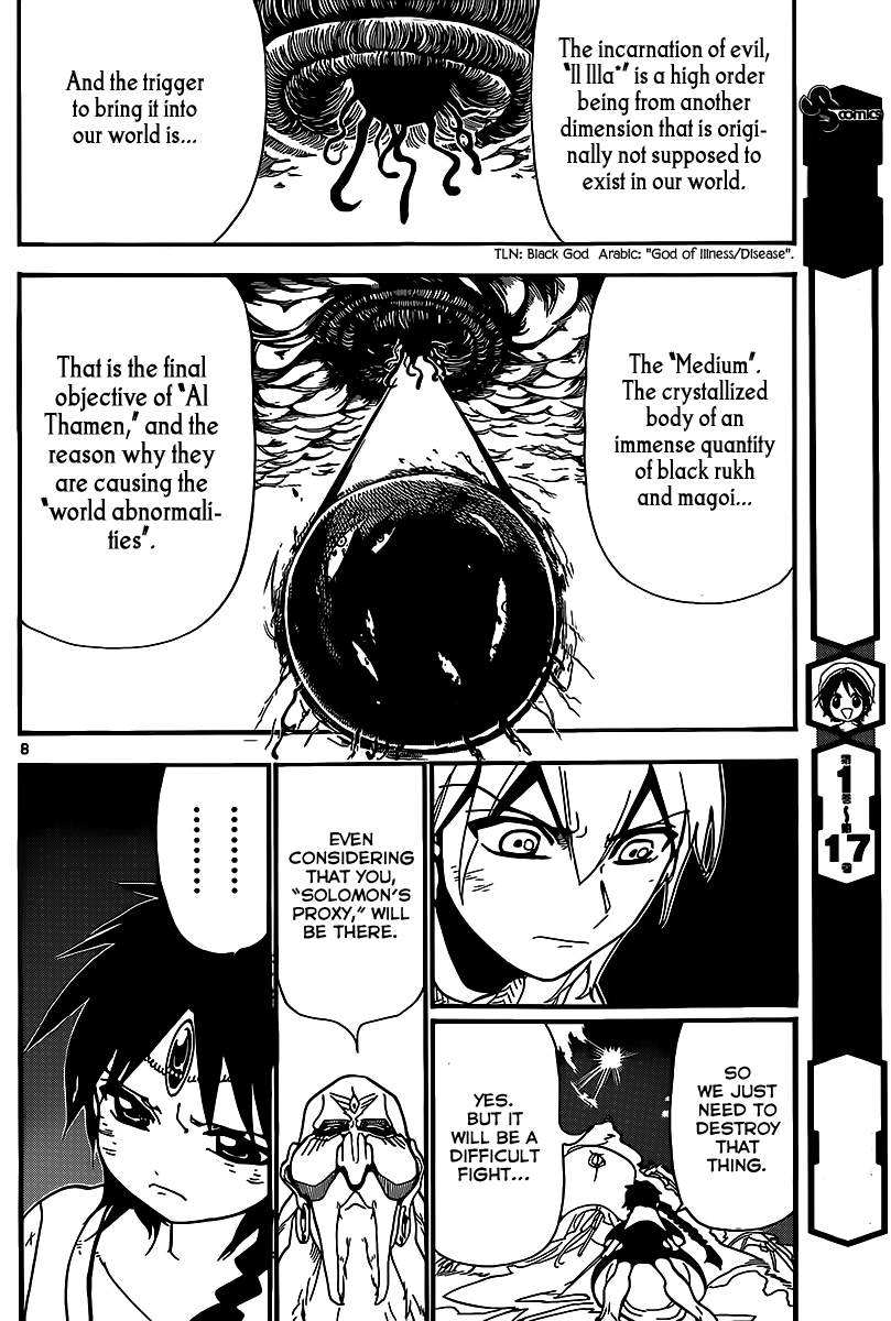 Magi - Labyrinth of Magic Chapter 187 page 8 - Chapter 187: The Great Assemble