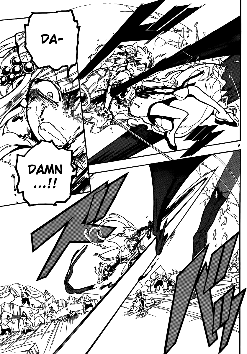 Magi - Labyrinth of Magic Chapter 188 page 10 - Chapter 188: The Djinn Warriors