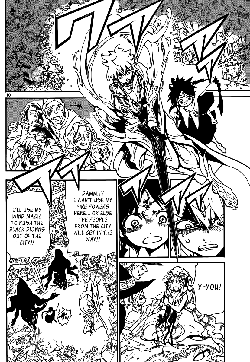 Magi - Labyrinth of Magic Chapter 188 page 11 - Chapter 188: The Djinn Warriors