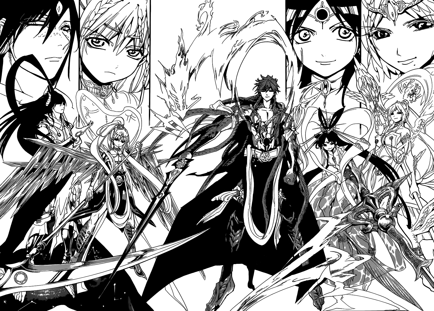 Magi - Labyrinth of Magic Chapter 188 page 15 - Chapter 188: The Djinn Warriors