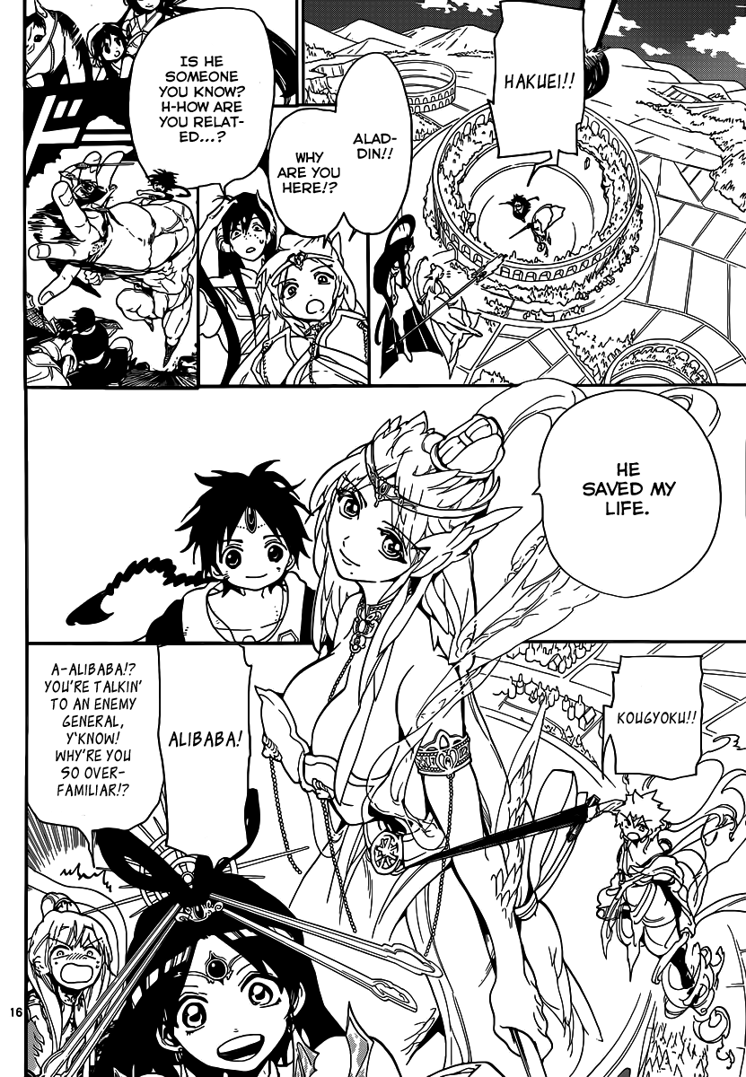 Magi - Labyrinth of Magic Chapter 188 page 16 - Chapter 188: The Djinn Warriors