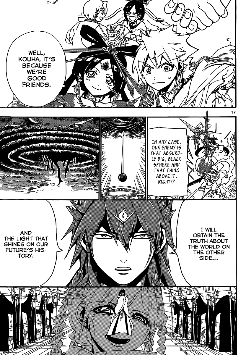 Magi - Labyrinth of Magic Chapter 188 page 17 - Chapter 188: The Djinn Warriors