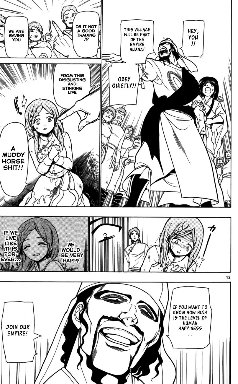 Magi - Labyrinth of Magic Chapter 19 page 14 - Chapter 19: The Great Kouga Empire