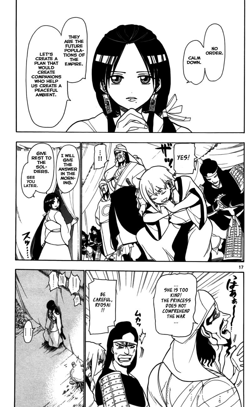Magi - Labyrinth of Magic Chapter 19 page 18 - Chapter 19: The Great Kouga Empire