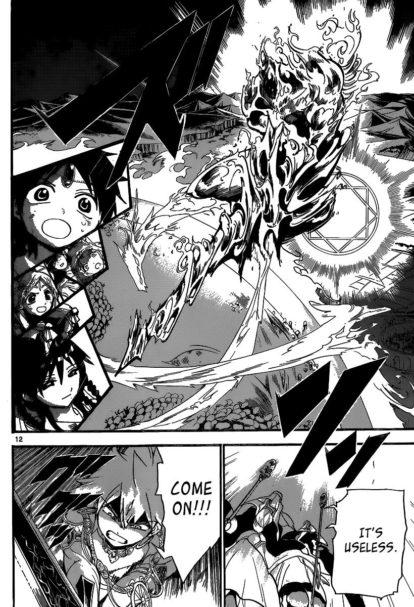 Magi - Labyrinth of Magic Chapter 190 page 13 - Chapter 190: Union of Flames