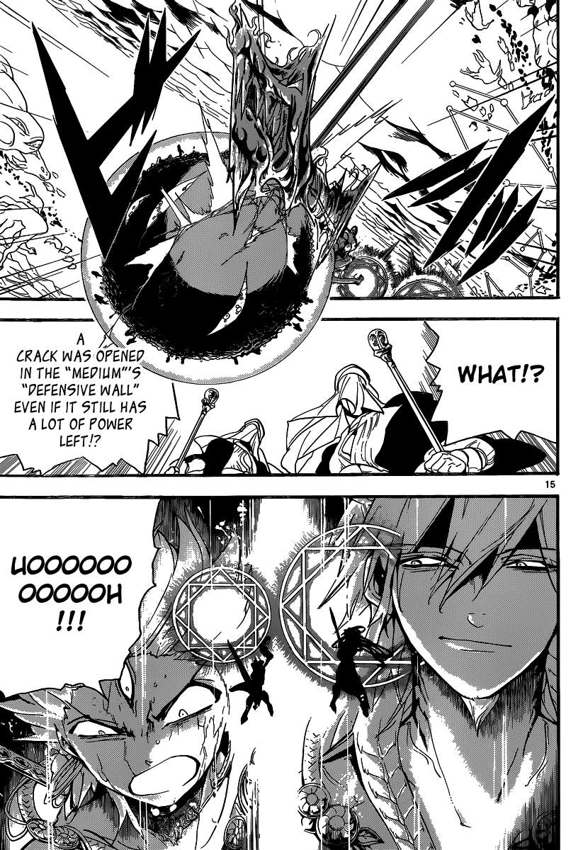 Magi - Labyrinth of Magic Chapter 190 page 16 - Chapter 190: Union of Flames