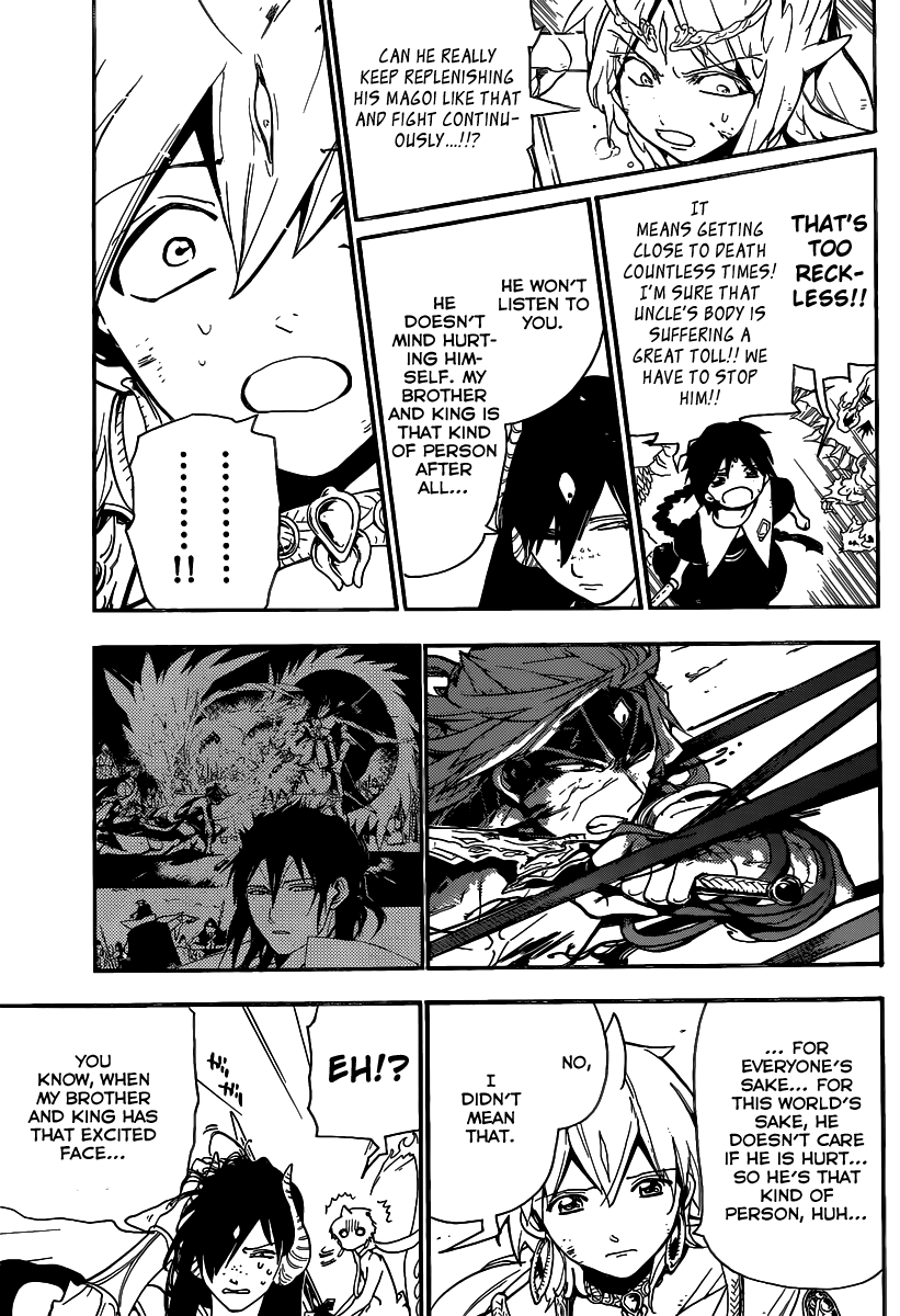 Magi - Labyrinth of Magic Chapter 190 page 4 - Chapter 190: Union of Flames