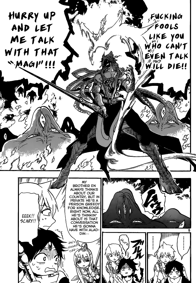 Magi - Labyrinth of Magic Chapter 190 page 6 - Chapter 190: Union of Flames