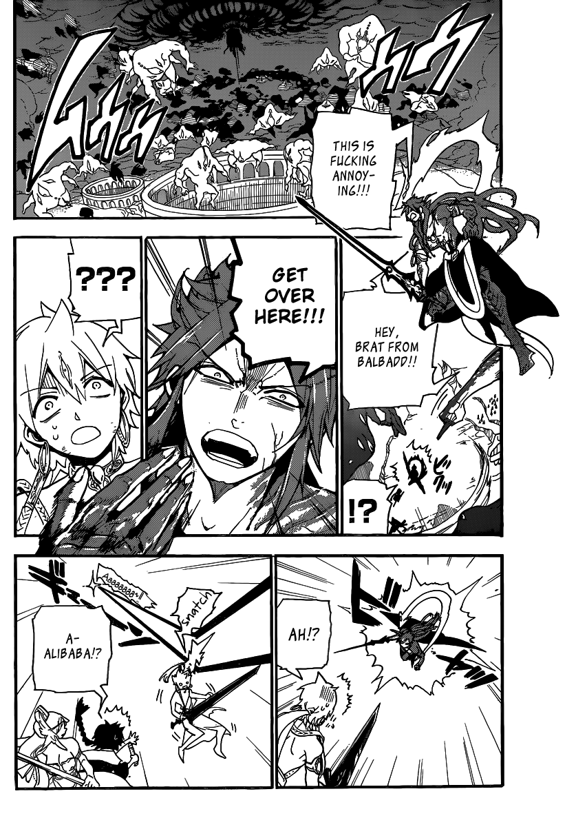 Magi - Labyrinth of Magic Chapter 190 page 7 - Chapter 190: Union of Flames