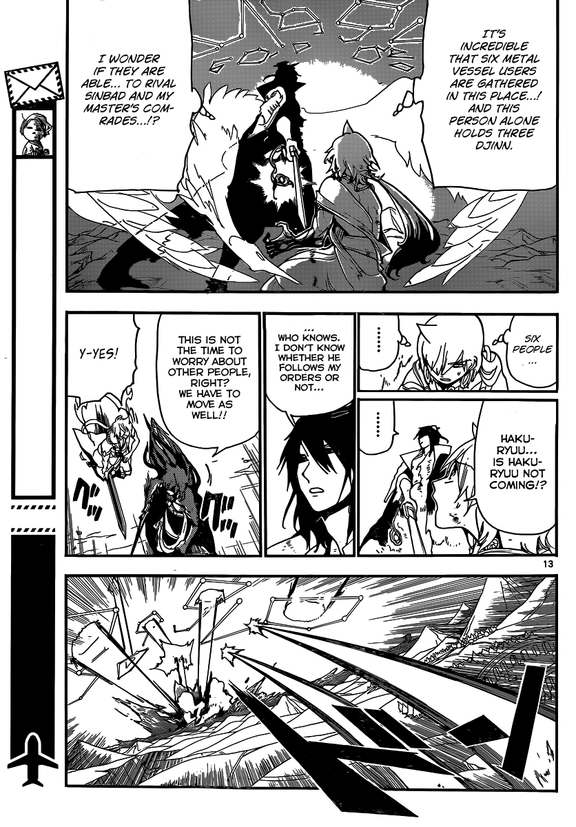 Magi - Labyrinth of Magic Chapter 192 page 13 - Chapter 192: Fierce Attacks