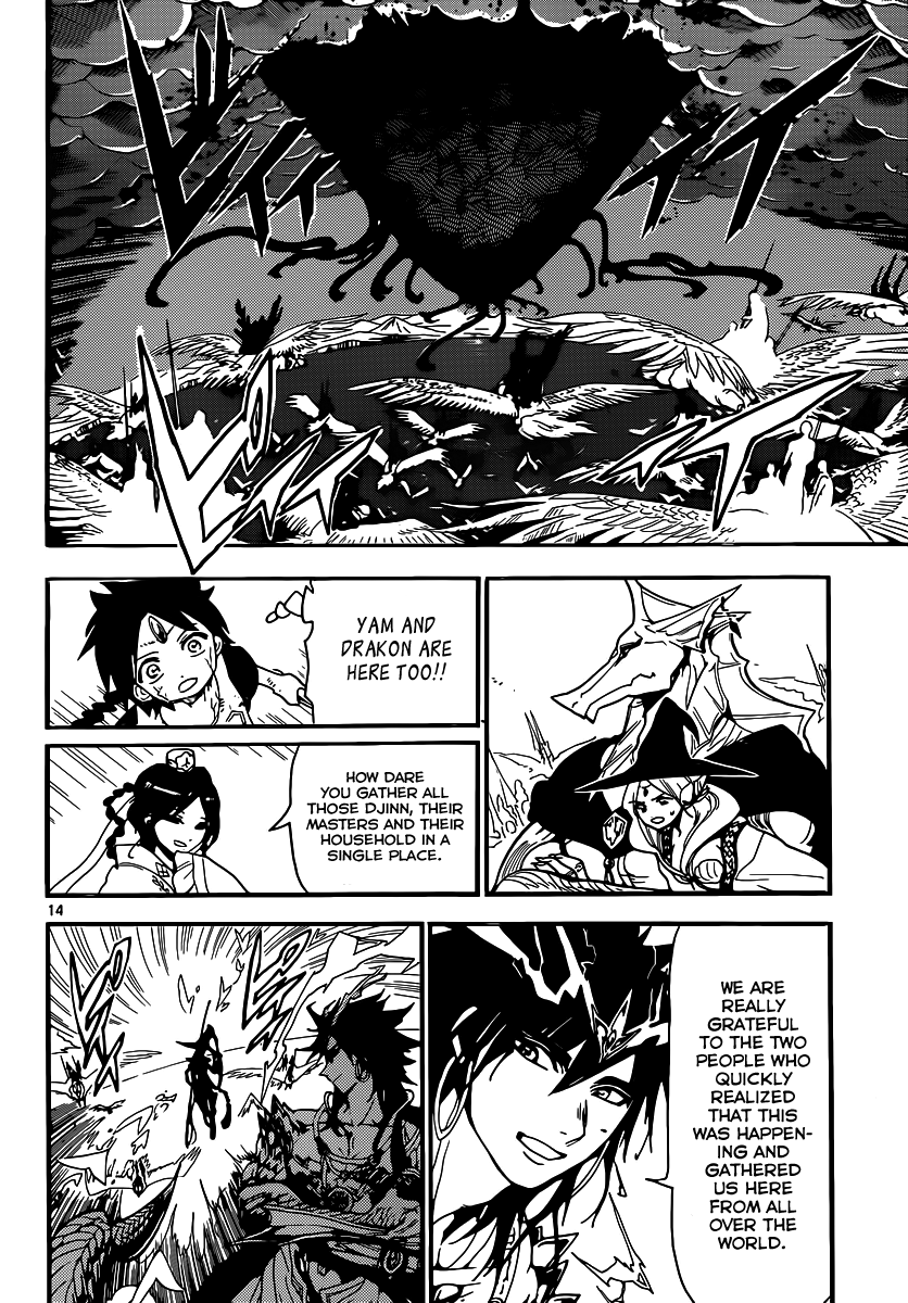 Magi - Labyrinth of Magic Chapter 194 page 14 - Chapter 194: The Hour of Downfall