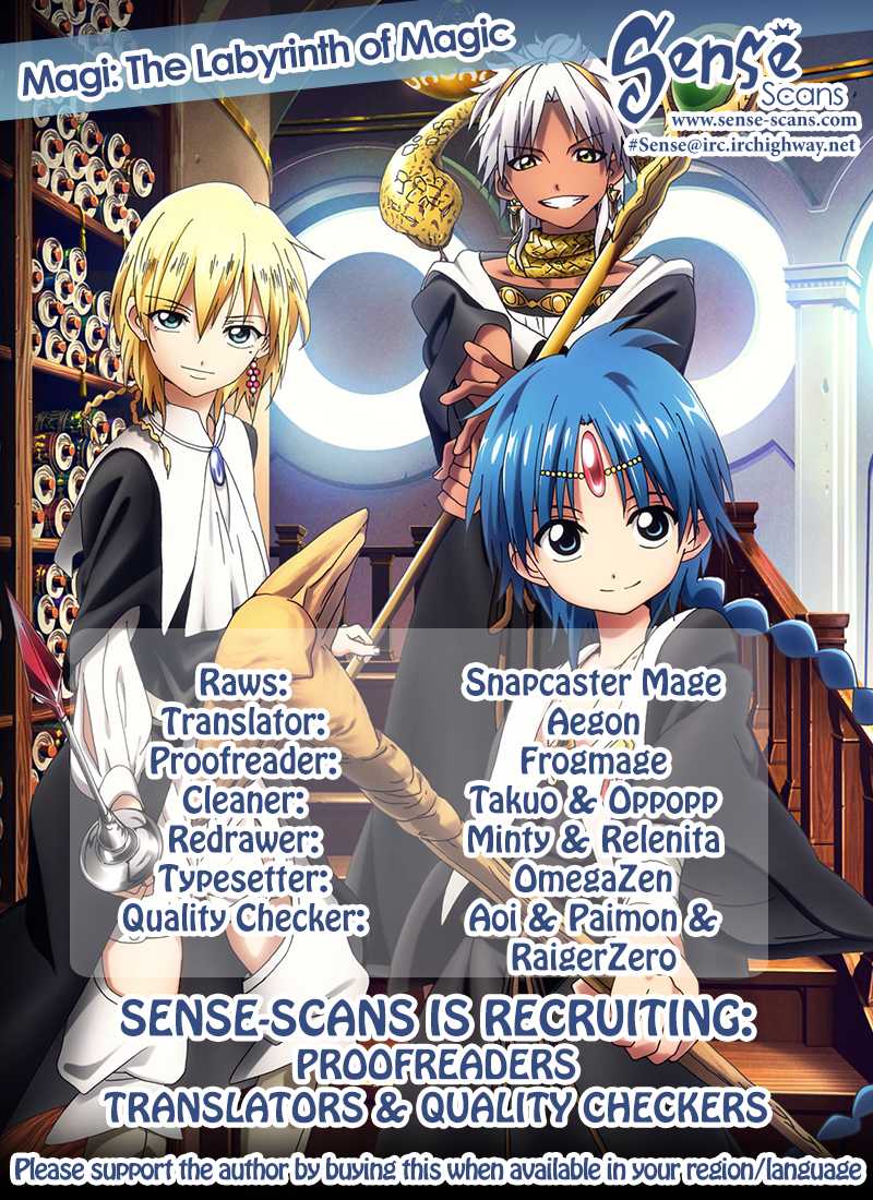 Magi - Labyrinth of Magic Chapter 195 page 1 - Chapter 195: Full Power