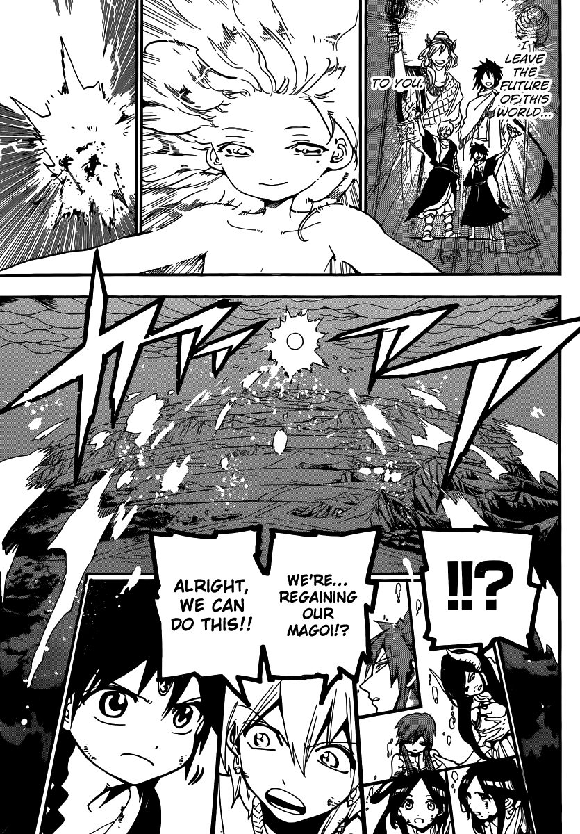 Magi - Labyrinth of Magic Chapter 195 page 14 - Chapter 195: Full Power