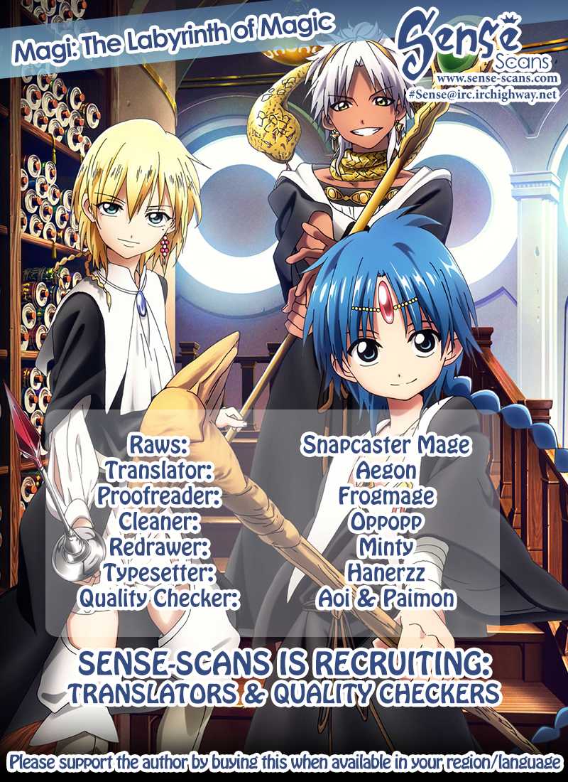 Magi - Labyrinth of Magic Chapter 196 page 1 - Chapter 196: Hesitation