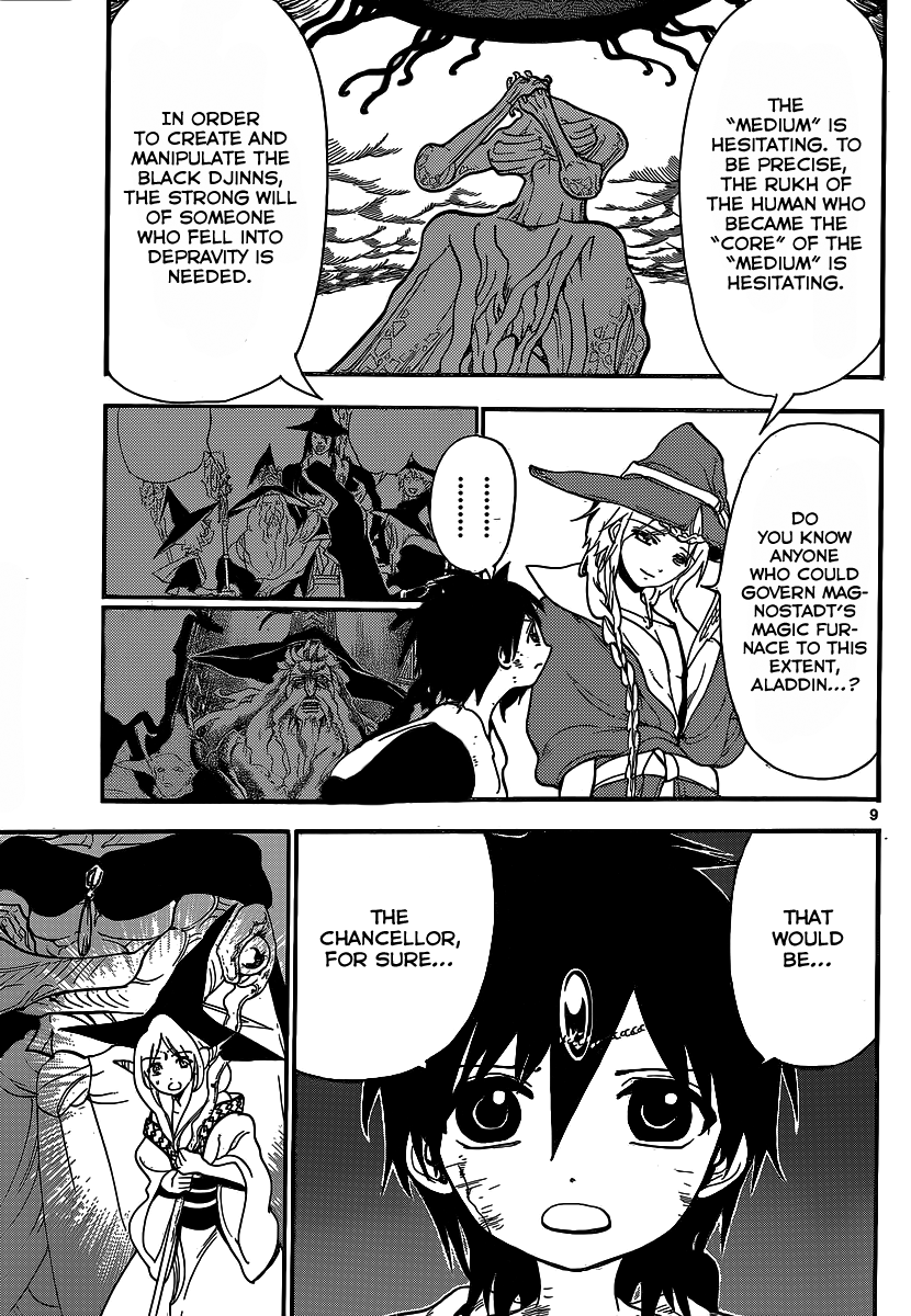 Magi - Labyrinth of Magic Chapter 196 page 10 - Chapter 196: Hesitation