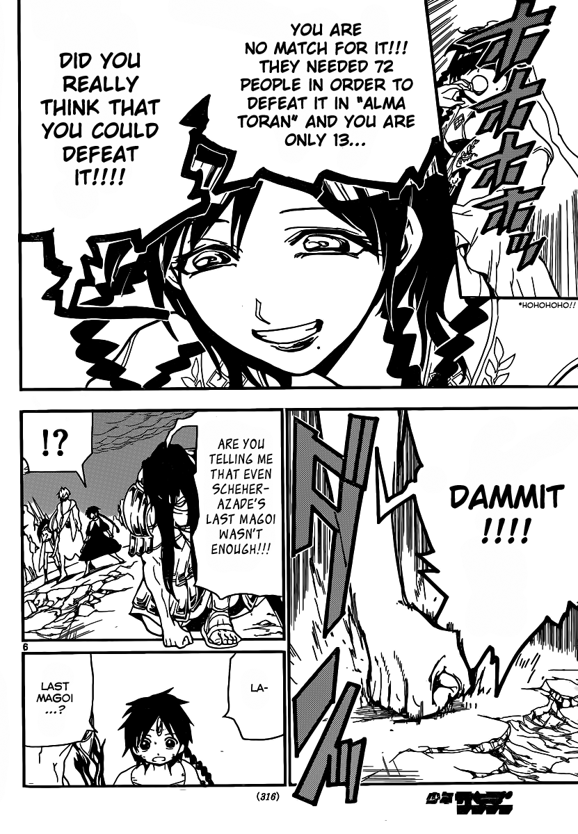 Magi - Labyrinth of Magic Chapter 196 page 7 - Chapter 196: Hesitation