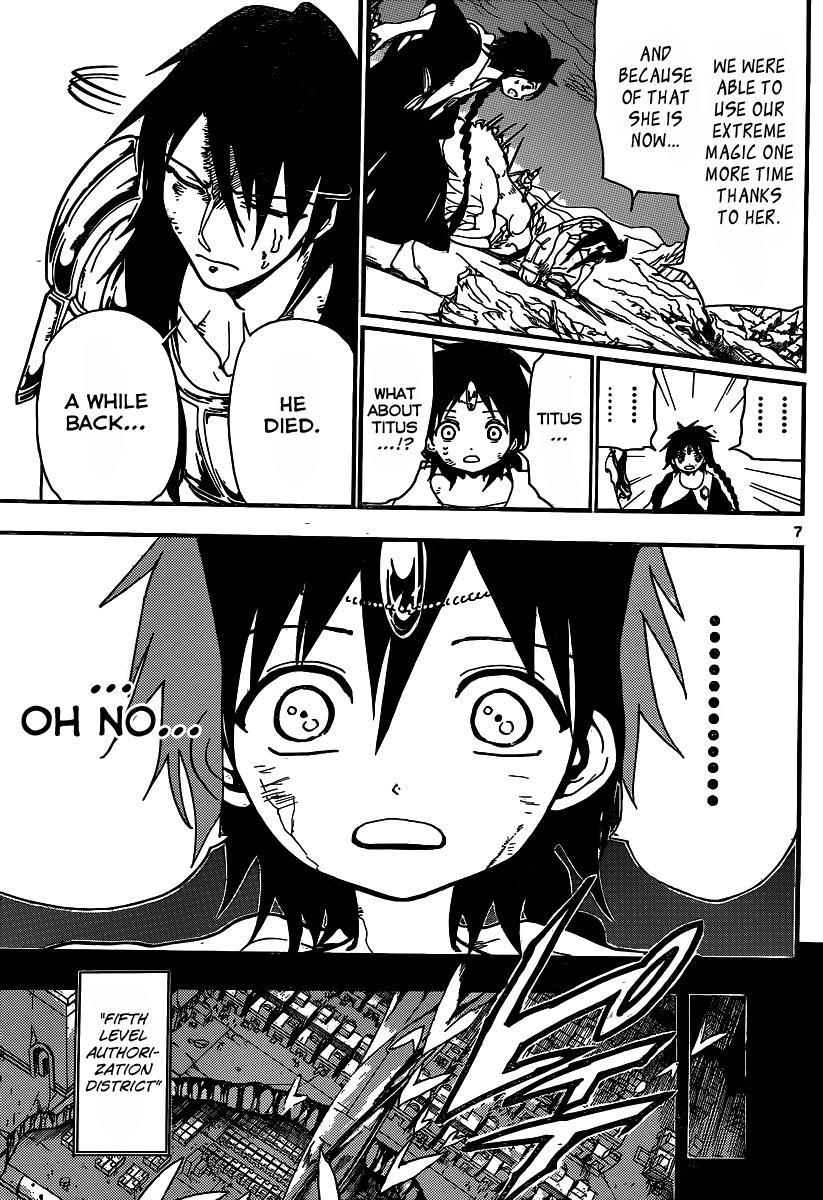 Magi - Labyrinth of Magic Chapter 196 page 8 - Chapter 196: Hesitation