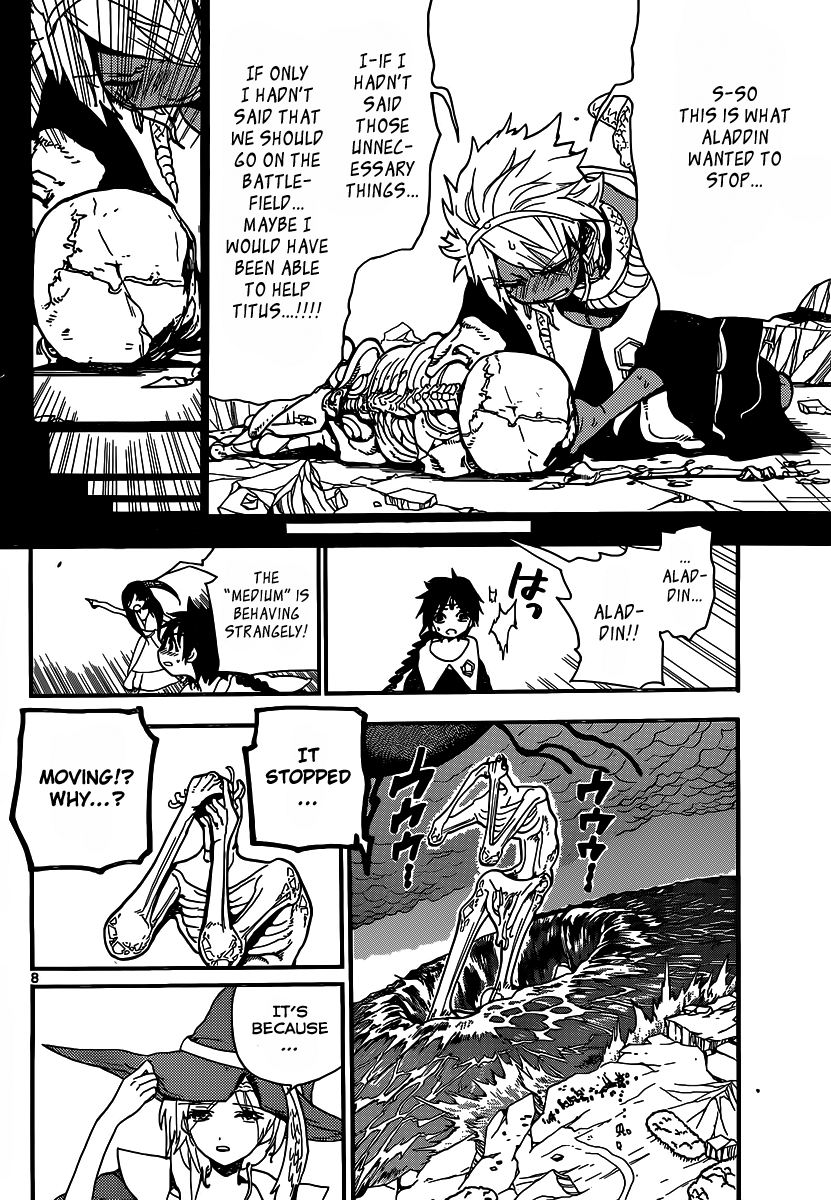 Magi - Labyrinth of Magic Chapter 196 page 9 - Chapter 196: Hesitation