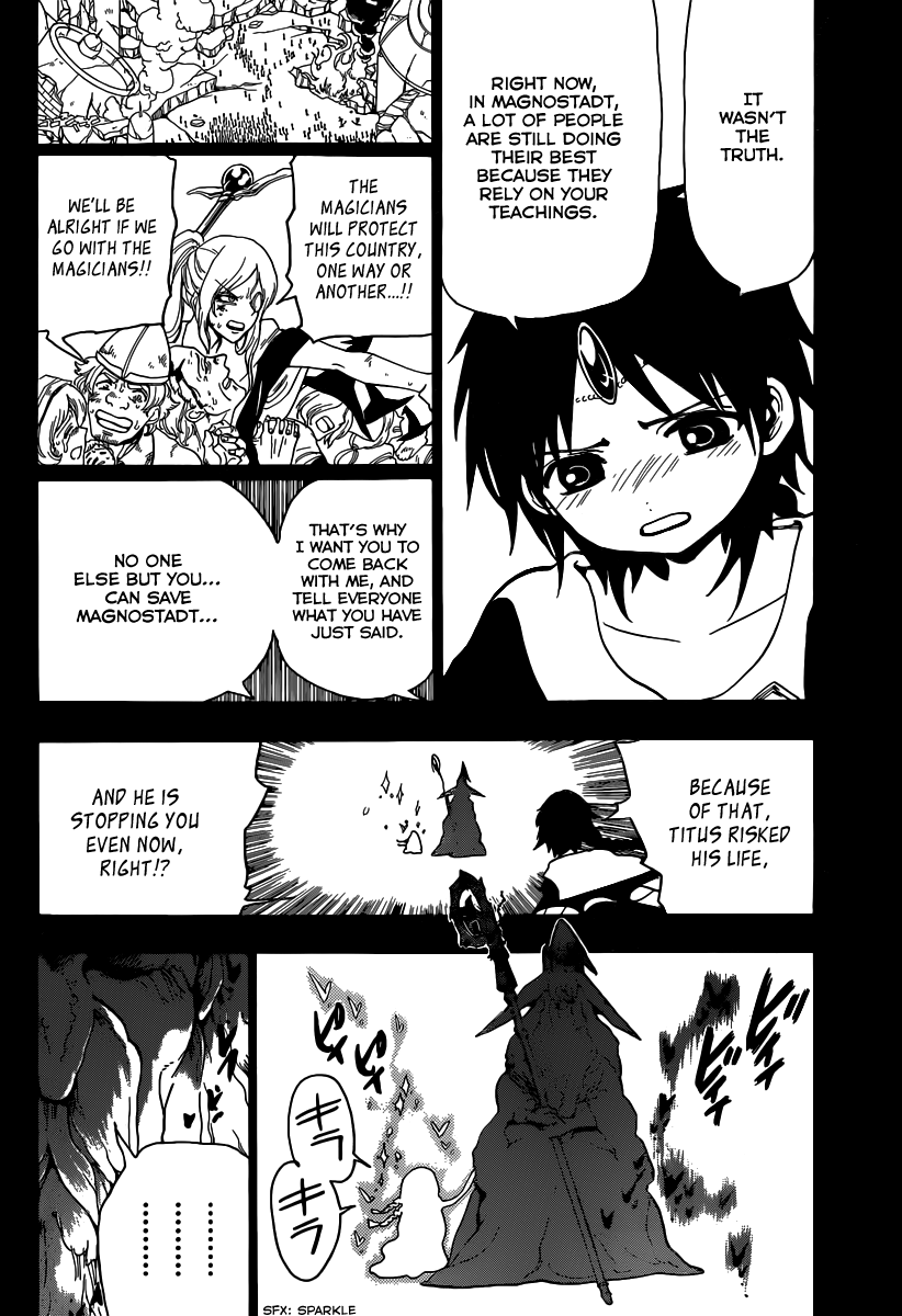 Magi - Labyrinth of Magic Chapter 197 page 5 - Chapter 197: The Message