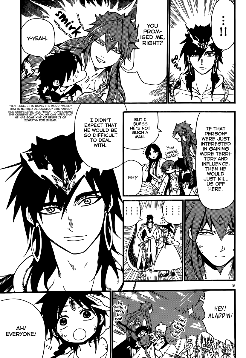 Magi - Labyrinth of Magic Chapter 198 page 11 - Chapter 198: Welcome Home