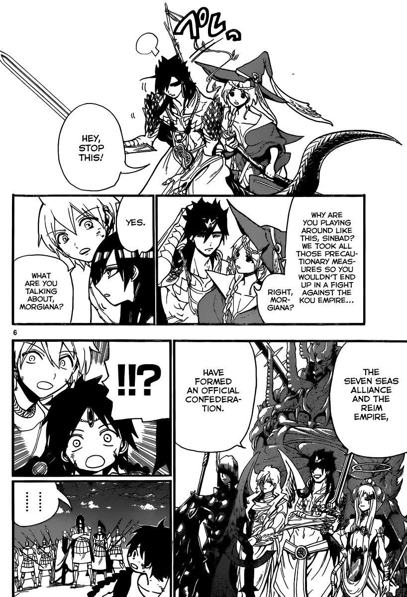 Magi - Labyrinth of Magic Chapter 198 page 8 - Chapter 198: Welcome Home