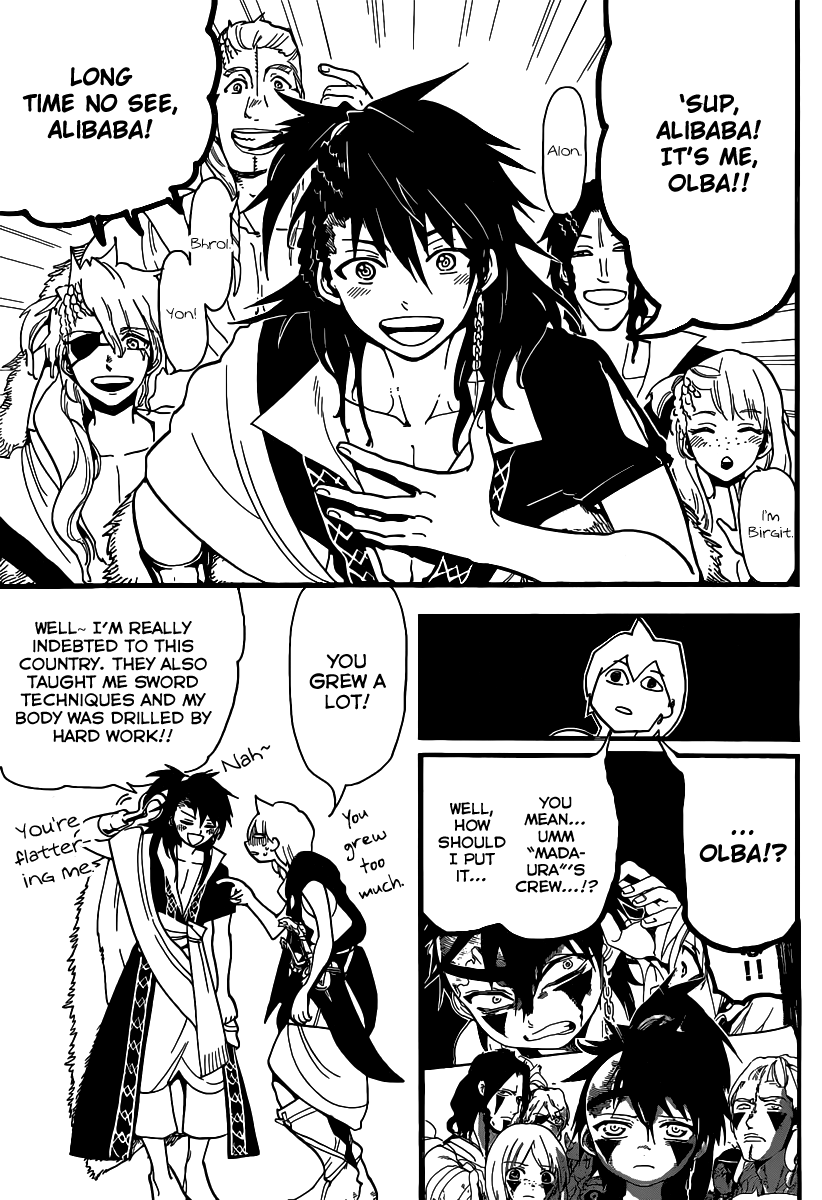 Magi - Labyrinth of Magic Chapter 199 page 11 - Chapter 199: After the War