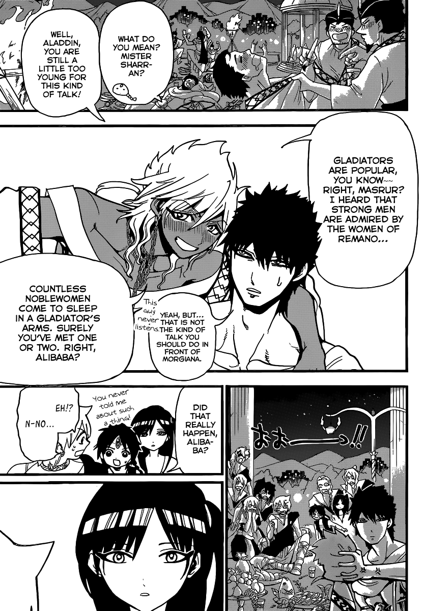 Magi - Labyrinth of Magic Chapter 199 page 17 - Chapter 199: After the War