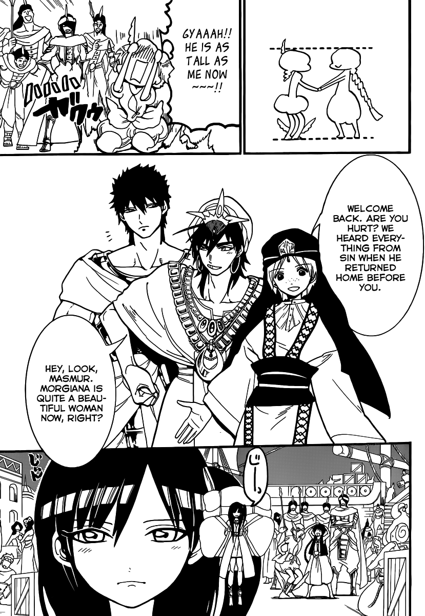 Magi - Labyrinth of Magic Chapter 199 page 9 - Chapter 199: After the War