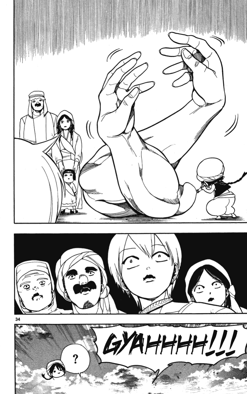 Magi - Labyrinth of Magic Chapter 2 page 35 - Chapter 2: His Name Is Alibaba