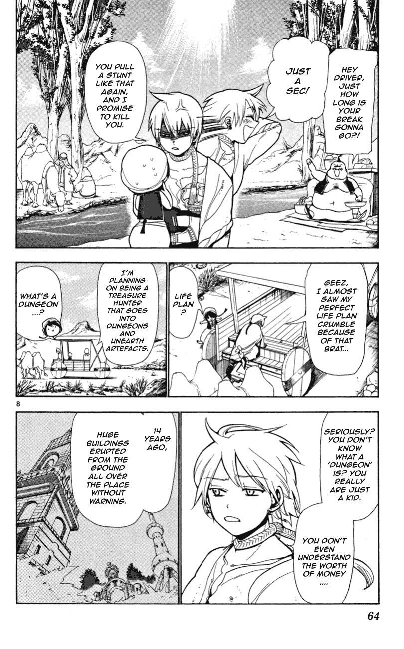 Magi - Labyrinth of Magic Chapter 2 page 9 - Chapter 2: His Name Is Alibaba